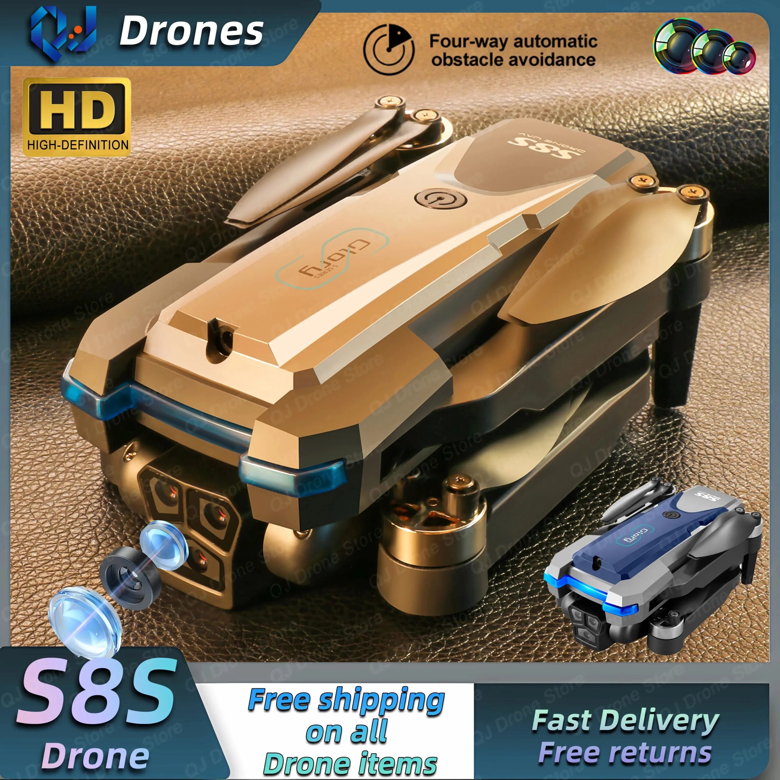 drone 8k