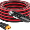 12V/24V to XT60 Cigarette Lighter Cable, 3M XT60 DC Adapter, 16AWG Car