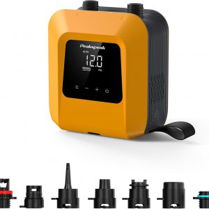 Peakspeak 20PSI Rechargeable Electric SUP Pump Double Stage Inflatable Peakspeak 20PSI Rechargeable Electric SUP Pump Double Stage Inflatable