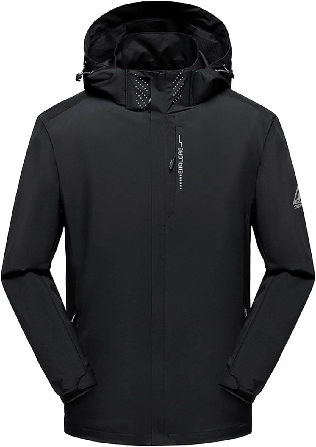 AMZSPORT Men's Waterproof Windproof Rain Cover with Lightweight and