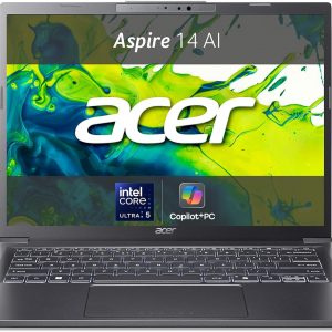 Acer Aspire 14 AI Laptop | 14" WUXGA OLED Display | Intel Core Ultra