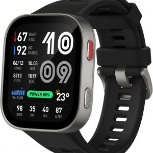 Amazfit Bip Max 50mm Smartwatch, Display AMOLED da 2.07", Autonomia