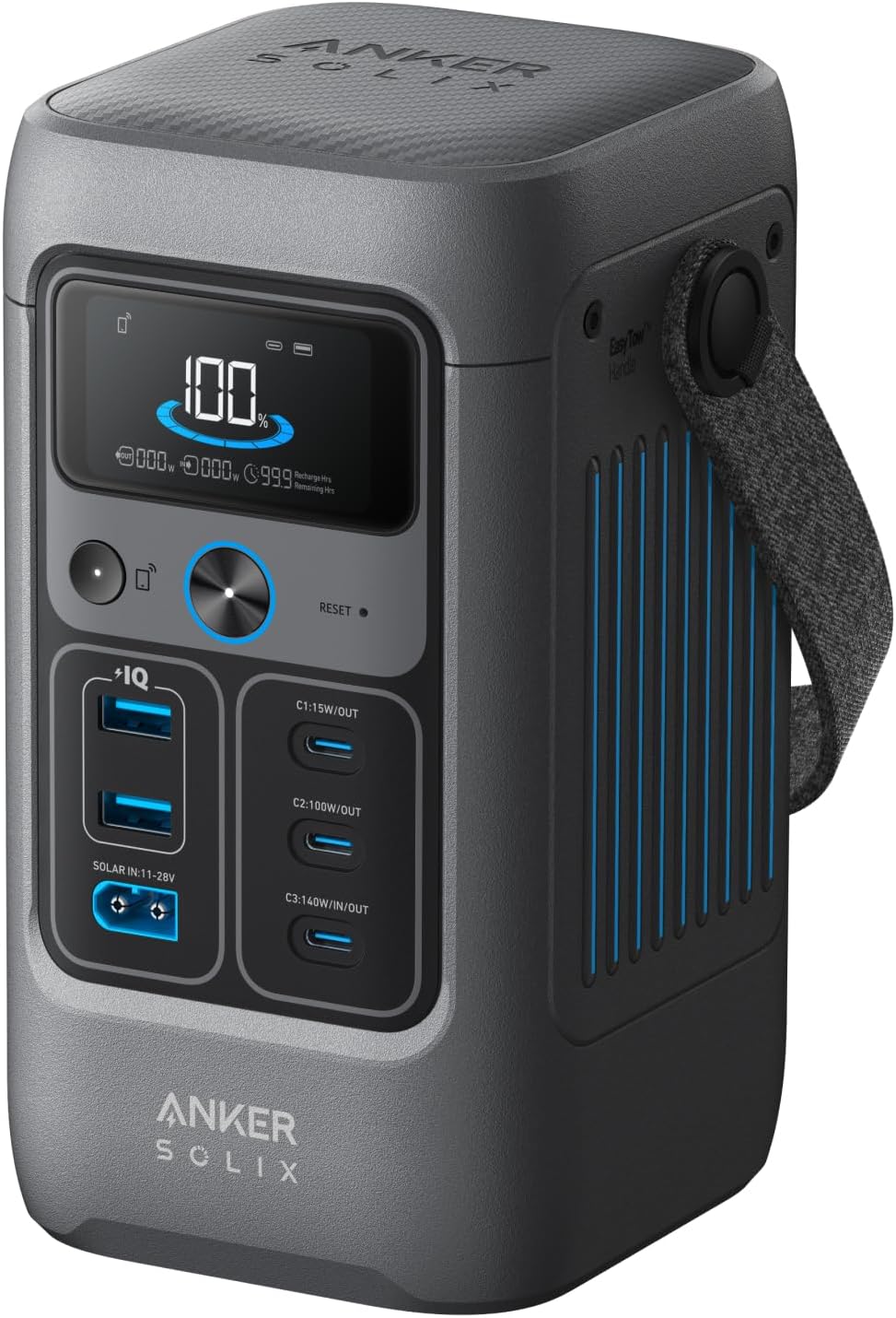 Anker SOLIX C200 DC Power Bank Station, 192Wh Portable Power Station