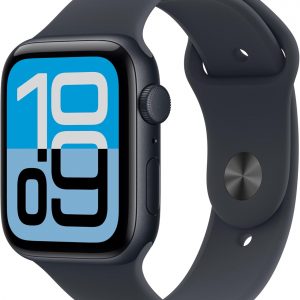 Apple Watch SE 3 GPS, 44 mm Aluminium Midnight Case with Midnight