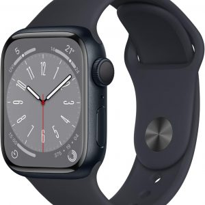 Apple Watch Series 8 (GPS, 41 MM) Midnight Aluminium Case with