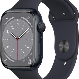 Apple Watch Series 8 (GPS, 45 mm) Midnight Aluminium Case with