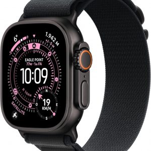 Apple Watch Ultra 3 GPS + Cellular, 49 mm Black Titanium Case with