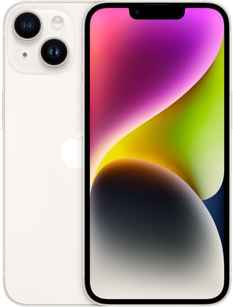 Apple iPhone 14, 128GB, Galaxy (Refurbished)