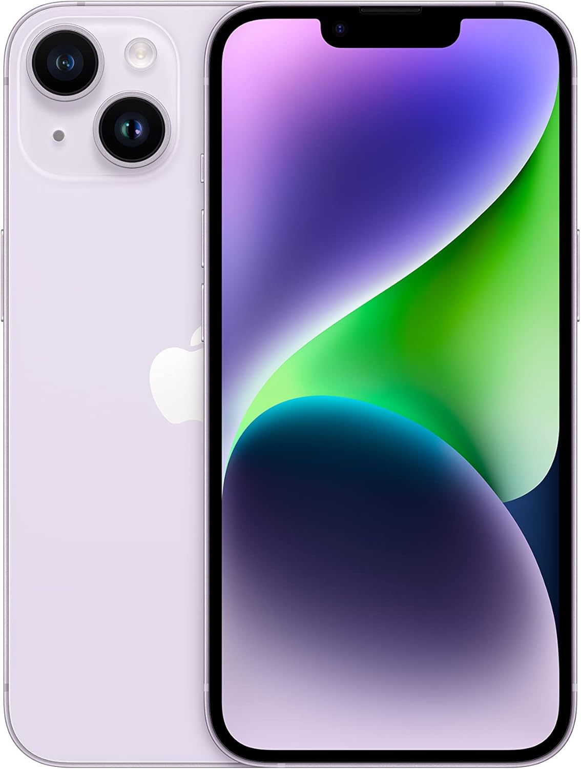 Apple iPhone 14, 128GB, Purple (Refurbished)