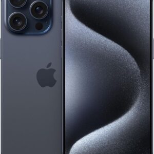 Apple iPhone 15 Pro Max 256GB - Titanium Blue (Refurbished)