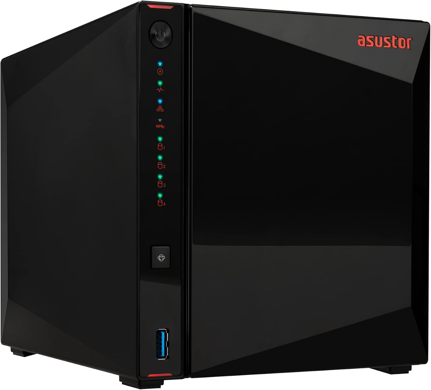 Asustor AS5404T Nimbustor 4 Gen2 - 4-Bay Storage NAS, Quad-Core 2.0GHz
