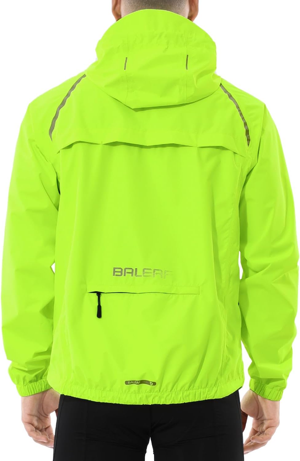 BALEAF Men's Cycling Jacket Waterproof Breathable Windbreaker Jacket
