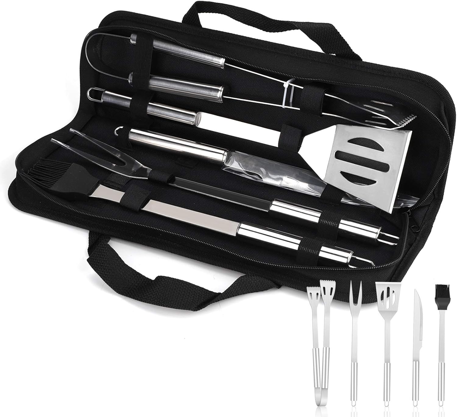 Barbecue Tools, Hippodance Barbecue Tools Stainless Steel Barbecue