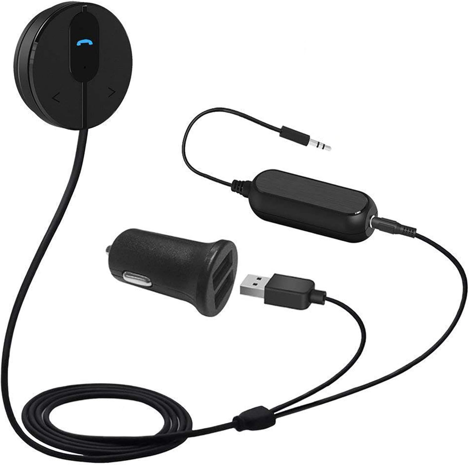 Besign Bluetooth 4.1 Car Handsfree Kit, Bluetooth Audio Receiver with