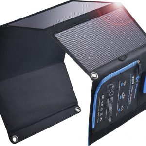 BigBlue 28W Portable Solar Charger 2 Ports (USB-C/USB-A), IP44