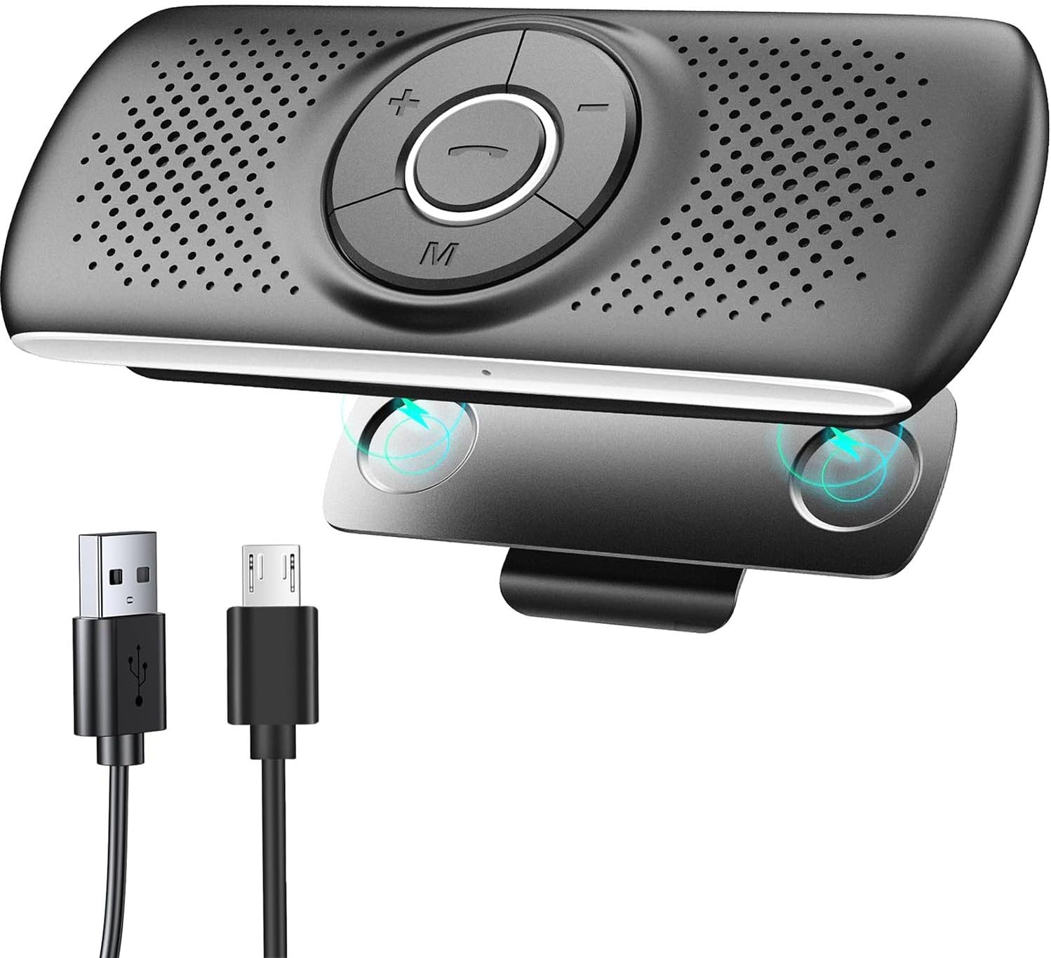 Bluetooth Handsfree for Car, Supports Siri Google Assistant Voice