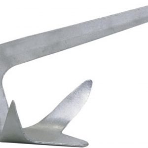 Bruce Anchor Type 7.5 kg for Inflatable Boat in Galvanised Steel