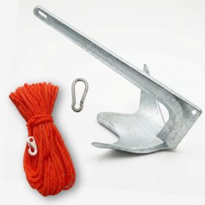 Bruce Trefoil Anchor in Hot-Dipped Galvanized Steel with Floating Line