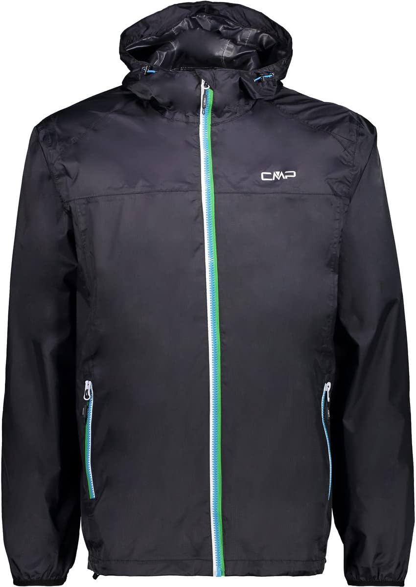 CMP Tear-resistant Polyester Rain Jacket for Men