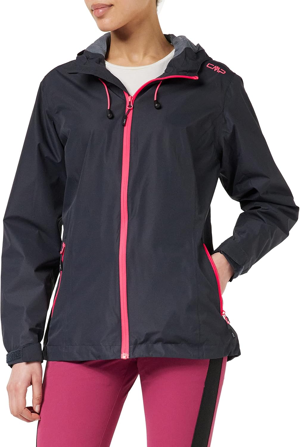 CMP Women's Tear-resistant Polyester Rain Jacket