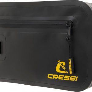 Cressi Lyos Dry Pouch Black – Multipurpose Waterproof Bag Made of
