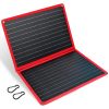 DOKIO 20W Portable Solar Panel with USB-A USB-C Foldable Solar Charger