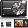 Digital Camera 1080P 44MP Vlogging Camera for Kids Boys FHD Compact