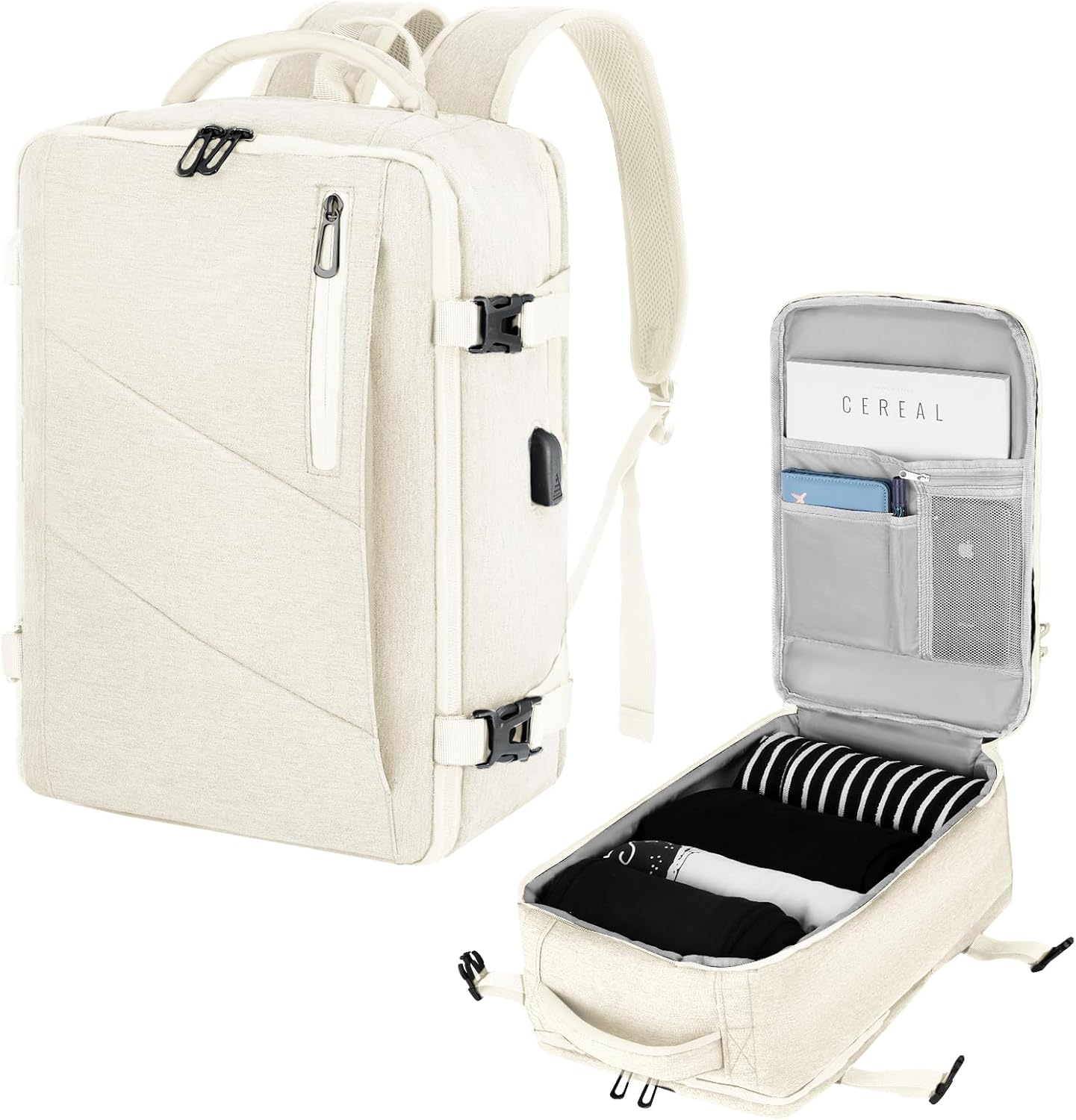 Easyjet Backpack, 45 x 36 x 20 cm, Travel Backpack for Aircraft, Hand