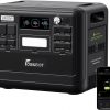 FOSSIBOT F2400 Portable Power Station with 2048Wh LFP Battery, AC