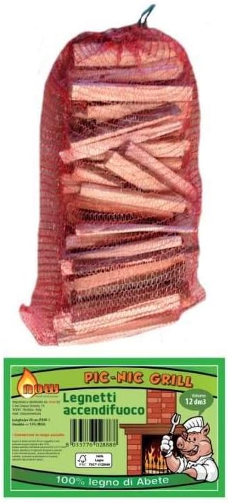 Firelighters 100% Spruce 3.2 kg. Original Fireplace Ignition Kit - Fir
