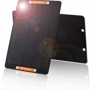 FlexSolar USB Solar Panel, 5 V 6 W of 2 Pieces Mini Portable Solar