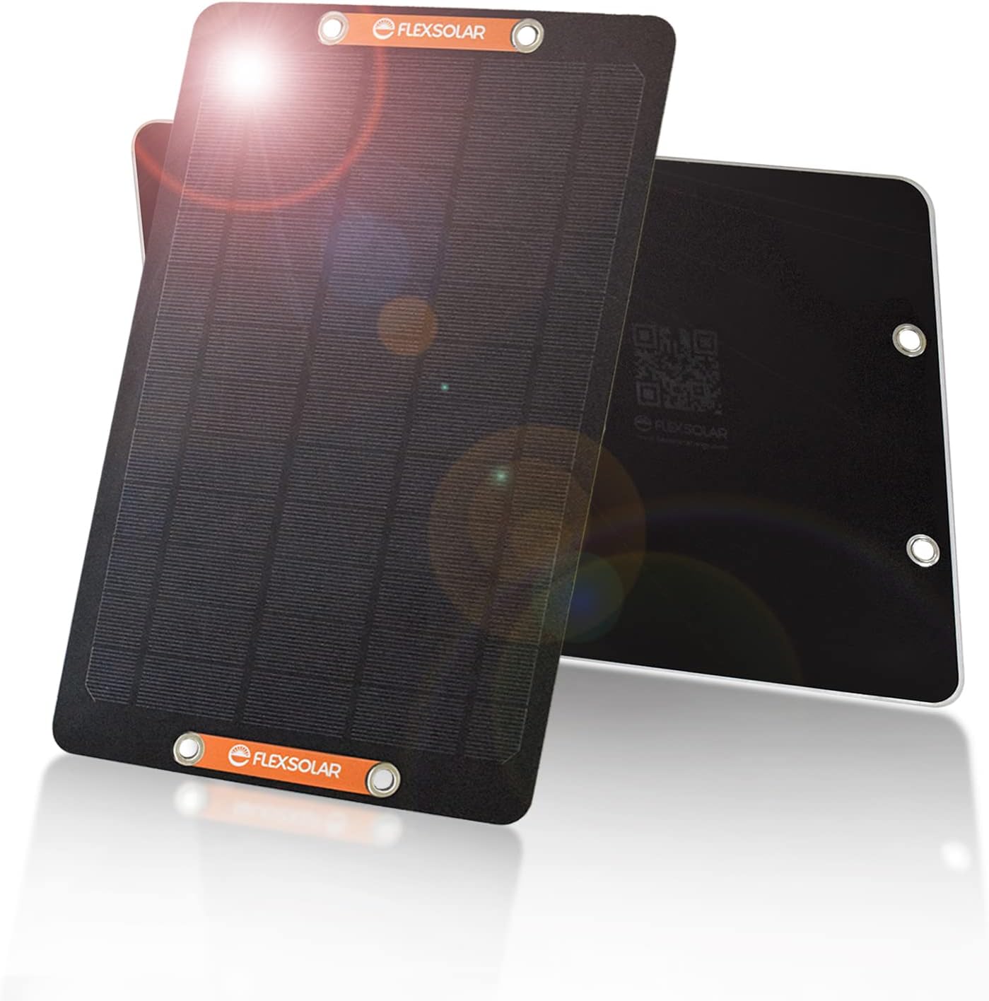 FlexSolar USB Solar Panel, 5 V 6 W of 2 Pieces Mini Portable Solar