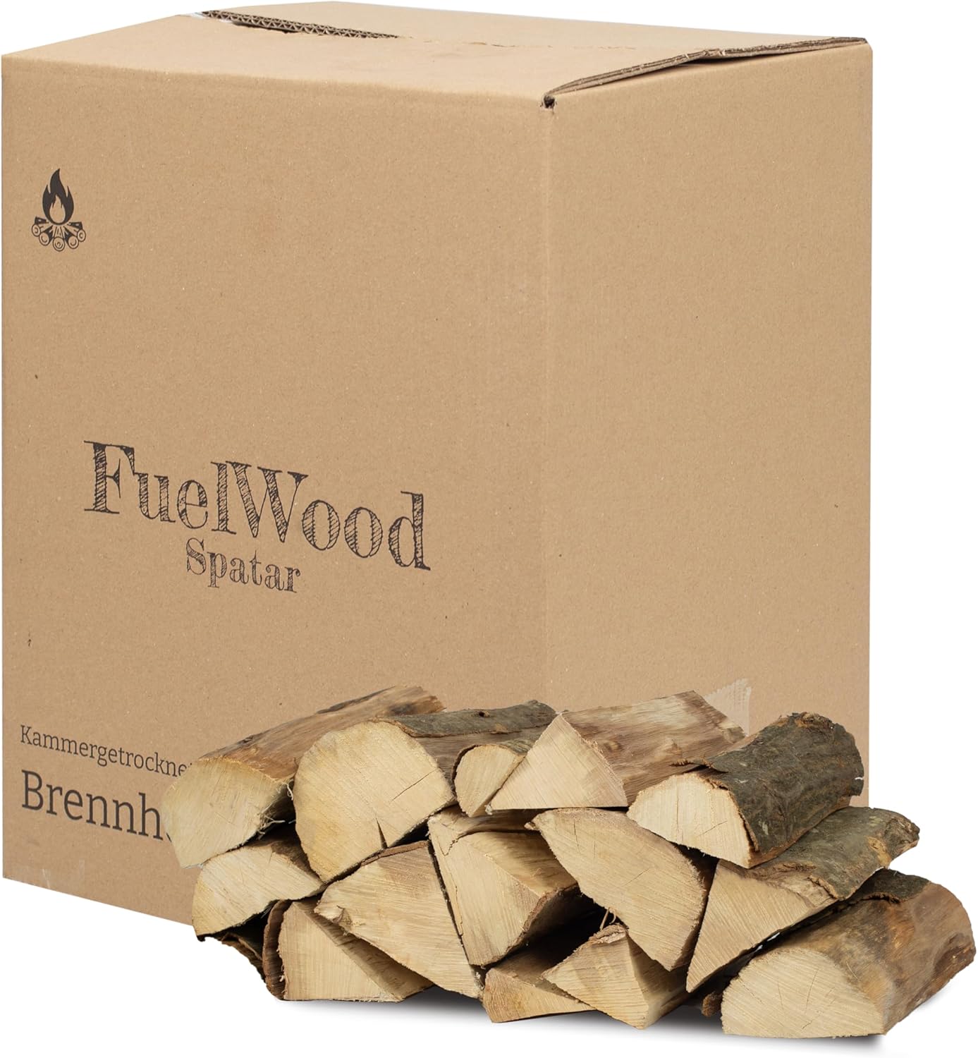 FuelWood Premium Wood Spatula - Oven Dried - 25cm Logs - Less than 15%