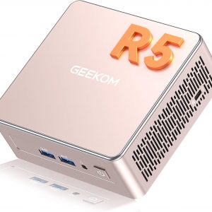 GEEKOM A5 [The Ultimate Mini PC for Home and Office] with AMD Ryzen 5