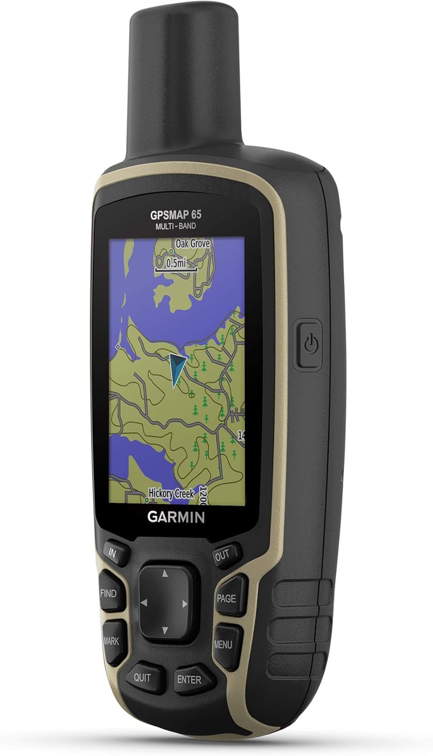 Garmin GPSMAP 65 GPS tracker Personal Black 16 GB GPSMAP 65, TFT, 6.6