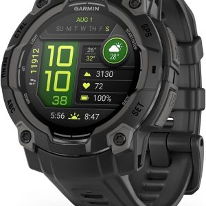 Garmin Instinct 3 Smartwatch, 45 mm, AMOLED Display 1.2 inches, Metal