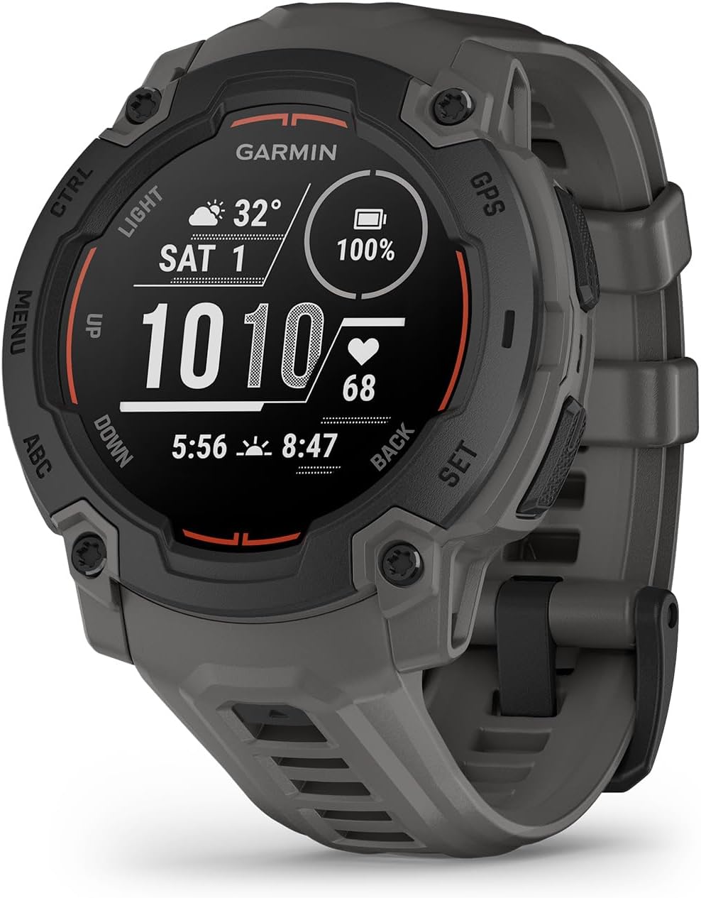 Garmin Instinct E Smartwatch, 40 mm, MIP Display, GPS, Cardio, SpO2,