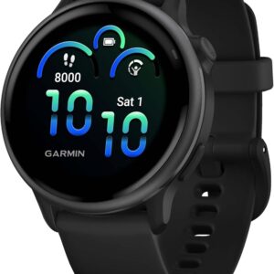Garmin vívoactive 6 AMOLED Smartwatch 1.2 Inch 2000 Nit, 42 mm Case,