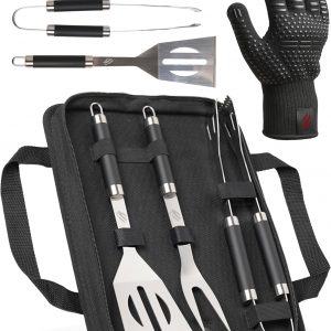 HORUS 23® - Professional Barbecue Accessories Set with Bag for