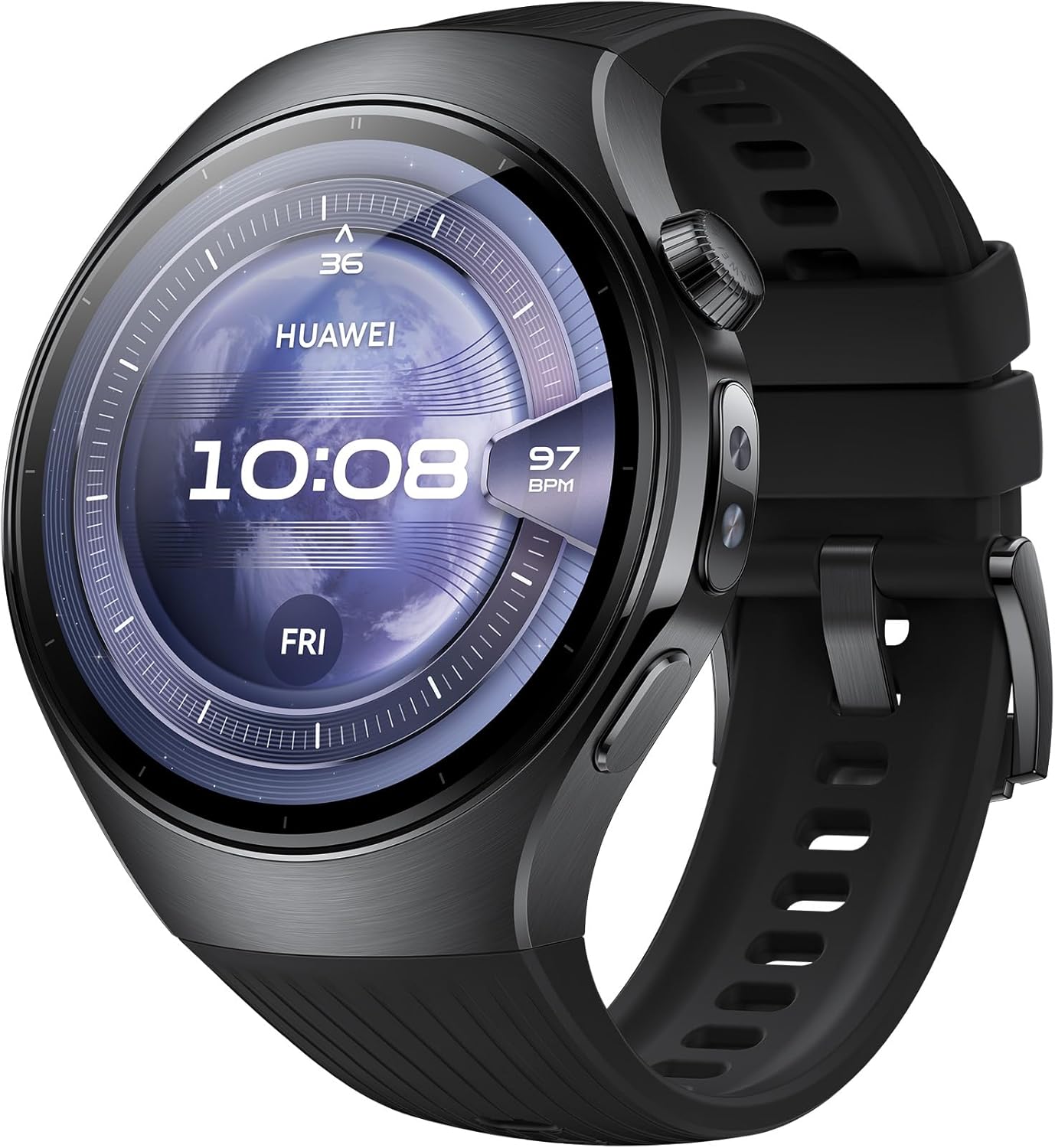 HUAWEI Watch 5, 46 mm Smartwatches, Multi-sensing X-TAP Technology,