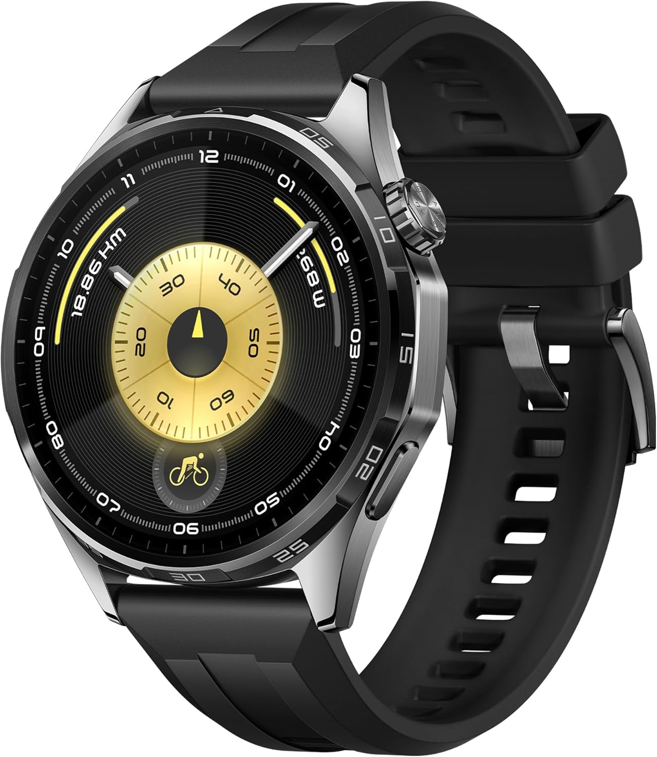 HUAWEI Watch GT 6 GPS 46 mm Smartwatch, 1.47 Inch AMOLED Display, Up