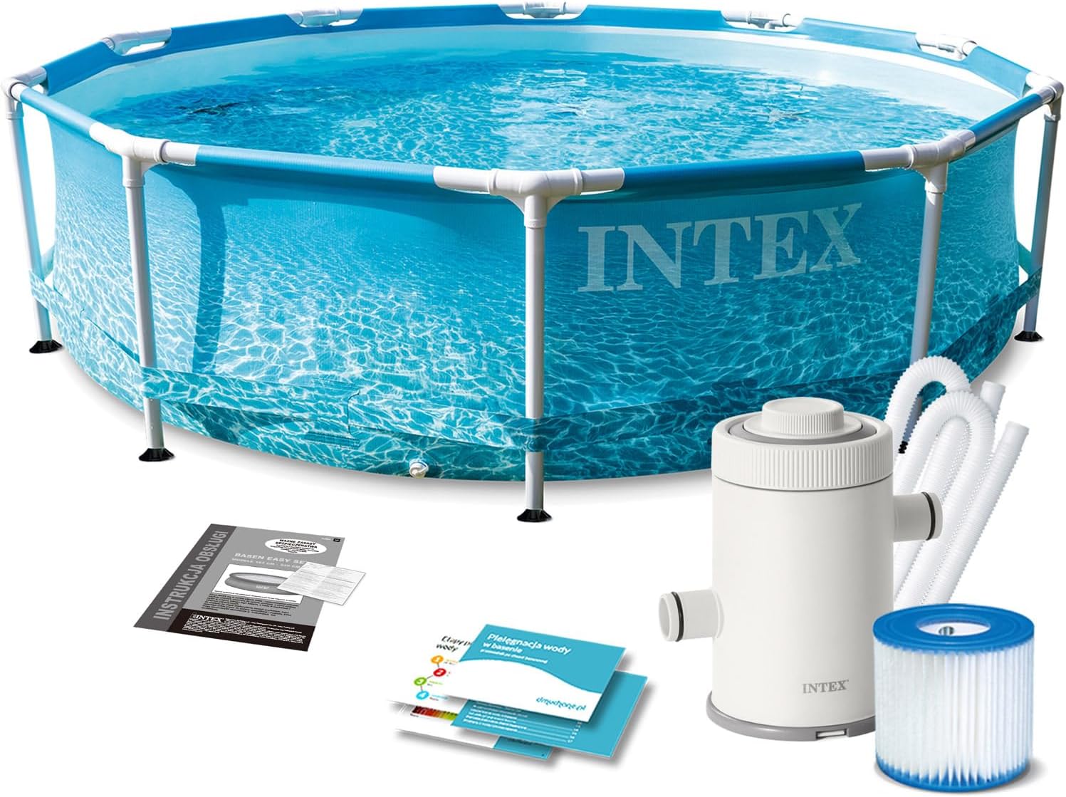 Intex 28208NP - Metal Frame Beachside Round Above Ground Pool Filter