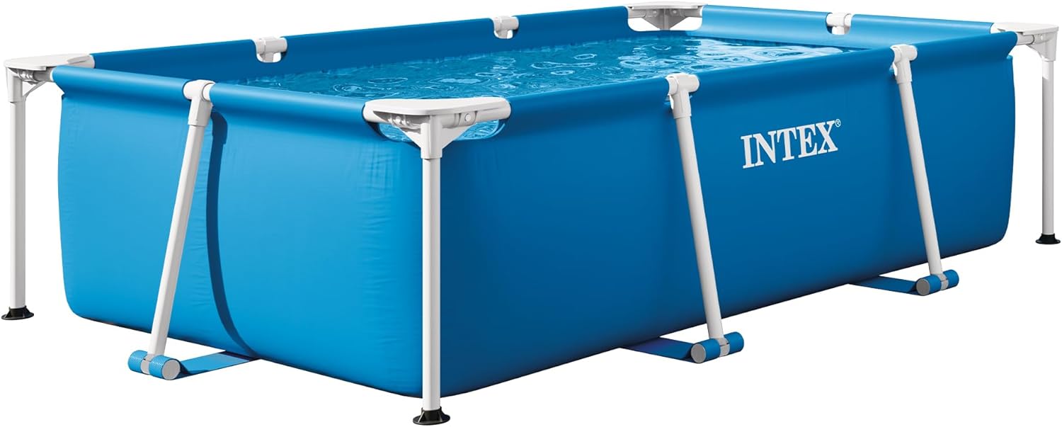 Intex 28270 Rectangular Swimming Pool, Without Filter Pump,