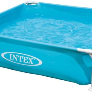 Intex 57173NP - Mini Frame Pool Light Blue, Steel and PVC, Light Blue,