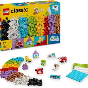 LEGO Classic Creative Build-and-Play Box - Colourful Building Bricks