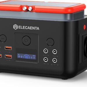 LiFePO4 Portable Power Station 200 Wh 62500 mAh Solar Generator AC 200