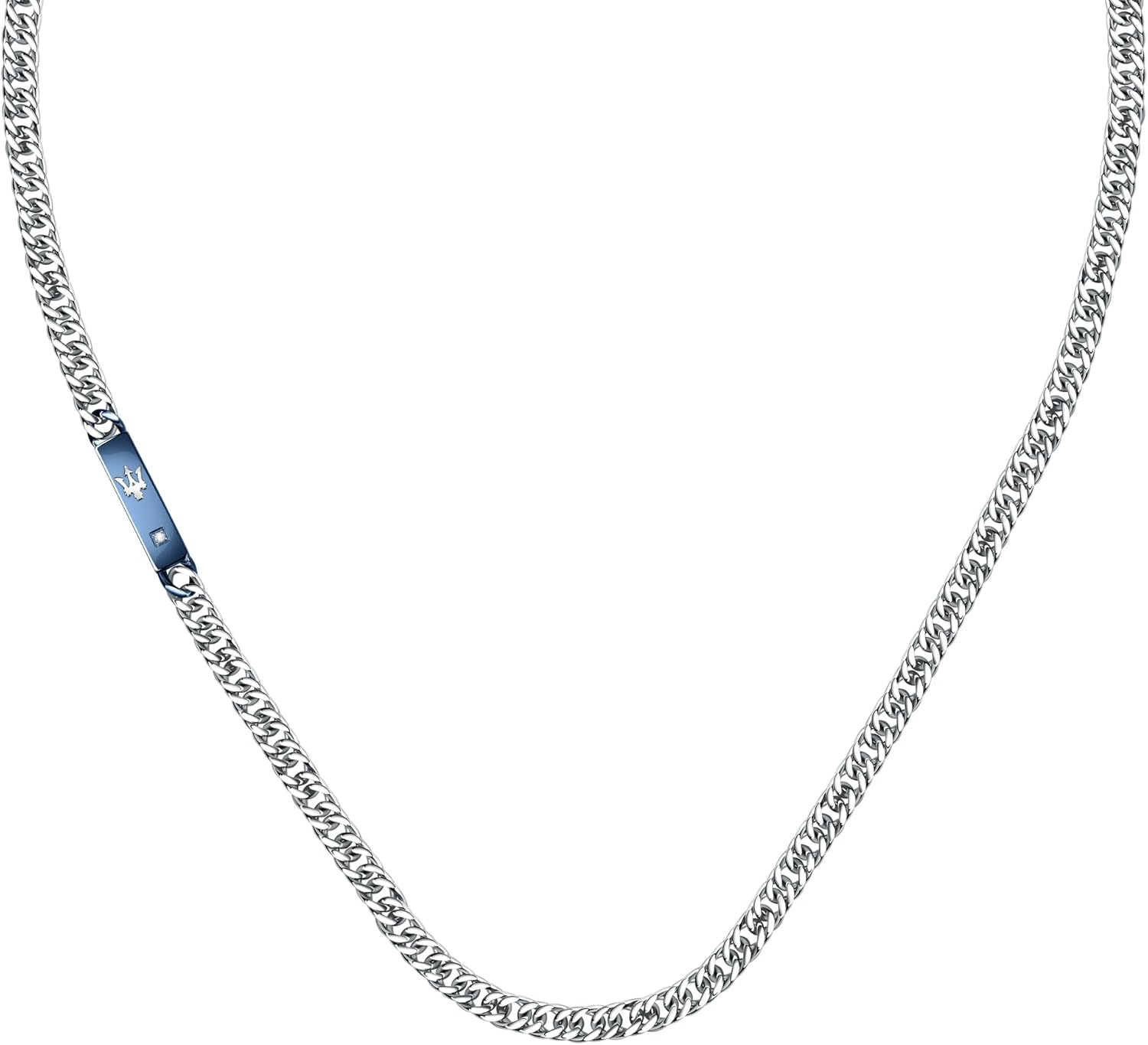 Maserati JM221ATY02 Men's Necklace, Jewels Collection, Steel,