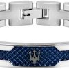 Maserati JM419ASC02 Men's Bracelet Jewellery Collection Steel PVD Grey