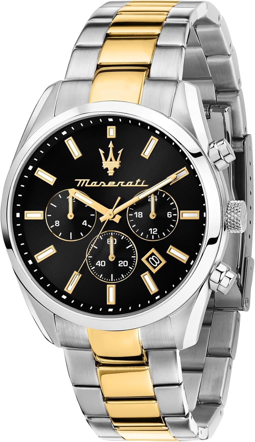 Maserati Limited Edition Men's Watch, Multi-Function, Analogue, Steel