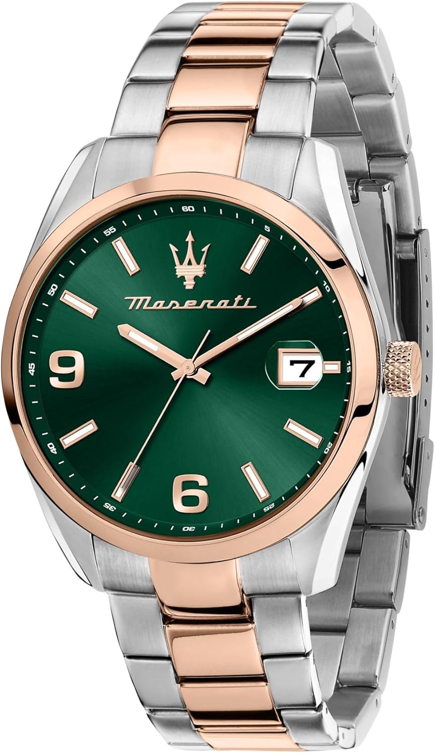 Maserati Limited Edition Men's Watch, Time, Date, Analogue, Steel